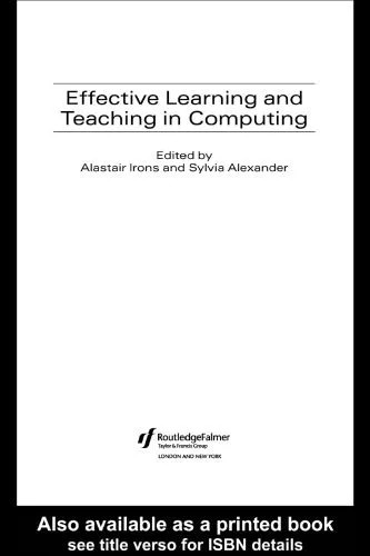 دانلود نسخه کامل کتاب Effective Learning and Teaching in Computing (Effective Learning and Teaching in Higher Education)