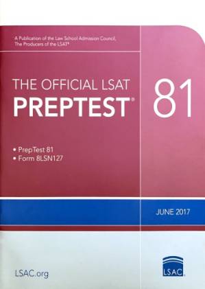 دانلود کتاب LSAT preptest 81 (June 2017) – LSAT Preptest 81 (ژوئن 2017)