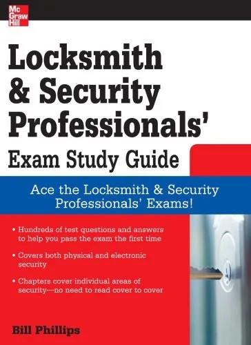 دانلود نسخه کامل کتاب Locksmith and Security Professionals’ Exam Study Guide