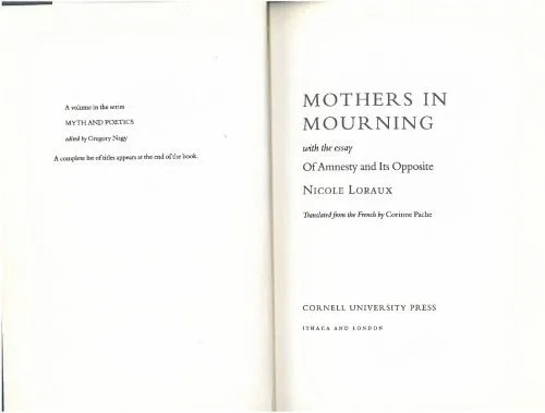 دانلود نسخه کامل کتاب Mother in Mourning