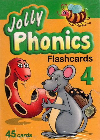 کتاب Jolly Phonics Flashcards 4