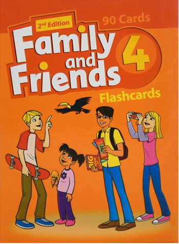 کتاب Flash Cards Family and Friends 4 2nd