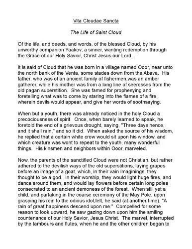 دانلود کتاب Vita Cloudae Sancta – Vita Cloudae Sancta
