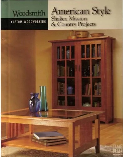 دانلود نسخه کامل کتاب American Style: Shaker, Mission & Country Projects (Custom Woodworking)