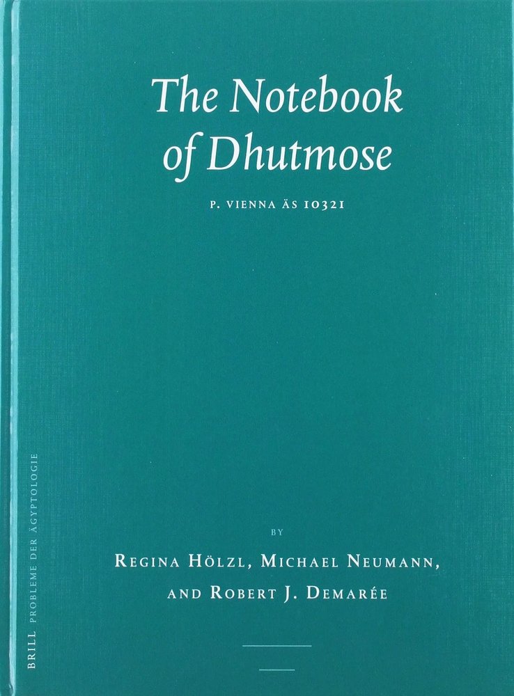 دانلود نسخه کامل کتاب The Notebook of Dhutmose