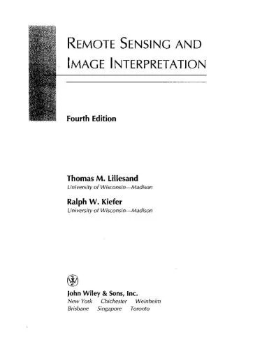دانلود نسخه کامل کتاب Remote Sensing and Image Interpretation