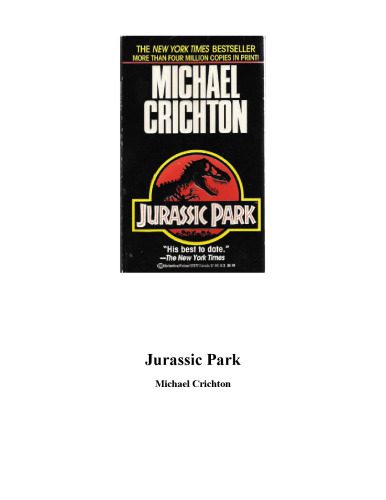 دانلود نسخه کامل کتاب Jurassic Park