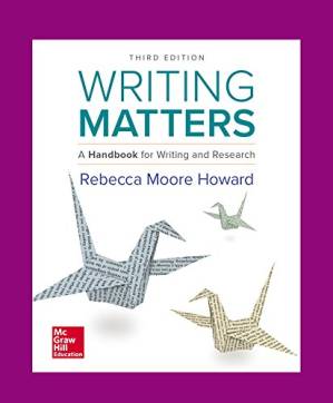 دانلود کتاب Writing Matters: A Handbook for Writing and Research / 3e TABBED – Writing Matters: A Handbook for Writing and Research / 3e TABBED