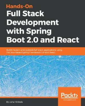 دانلود کتاب Hands-On Full Stack Development with Spring Boot 2.0 and React – توسعه کامل پشته دستی با Spring Boot 2.0 و React