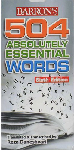 کتاب Flash Cards 504 Absolutely Essential Words 6th (فلش کارت 504 واژه ضروری)