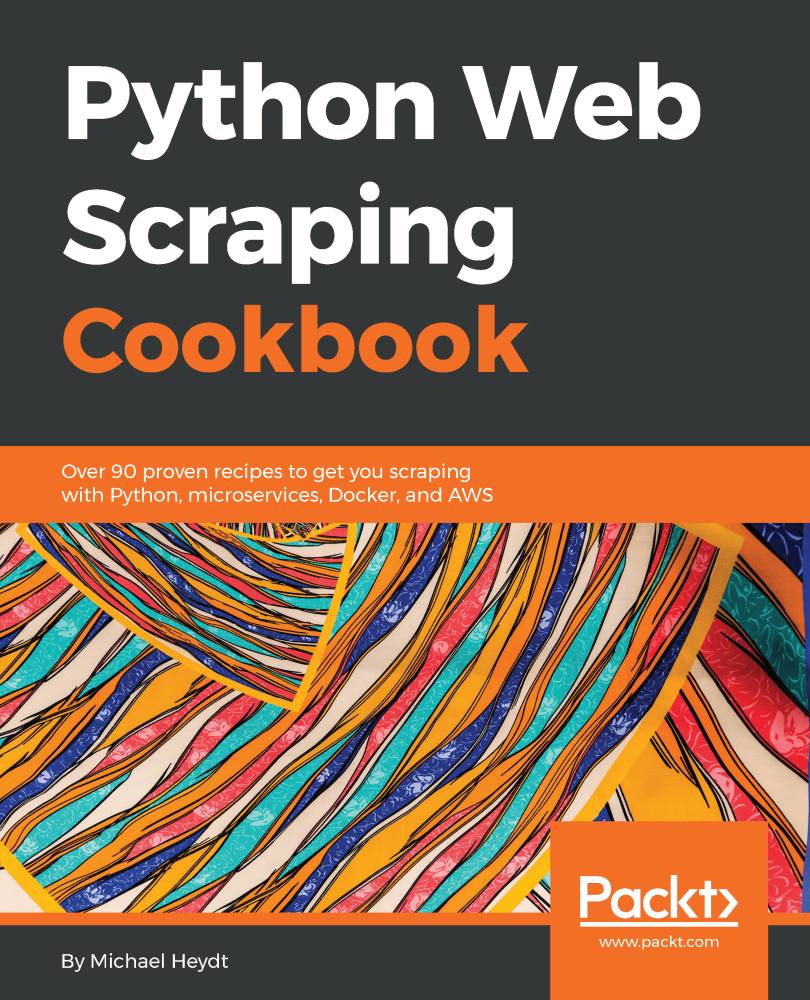 دانلود کتاب Python Web Scraping Cookbook – کتاب آشپزی Python Web Scraping