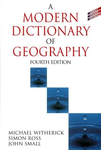 دانلود نسخه کامل کتاب A Modern Dictionary of Geography