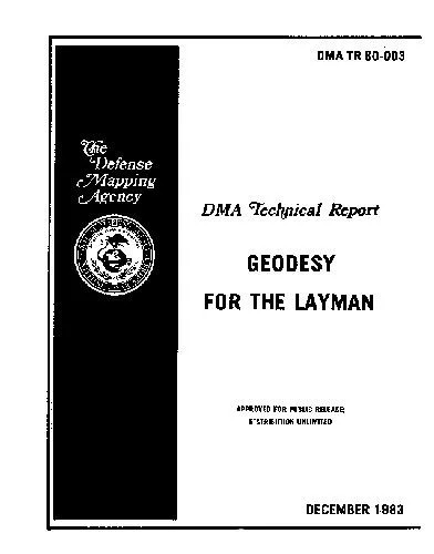 دانلود نسخه کامل کتاب DMA Technical Report Geodesy For The Layman