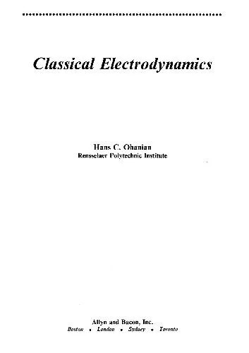 دانلود نسخه کامل کتاب Classical Electrodynamics