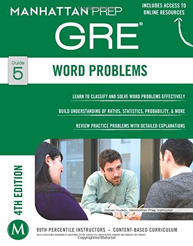دانلود کتاب GRE Word Problems – مشکلات GRE Word