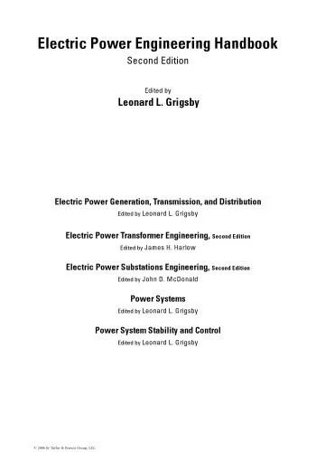 دانلود نسخه کامل کتاب Power System Stability and Control