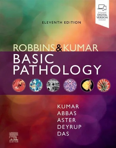 دانلود نسخه کامل کتاب Robbins & Kumar Basic Pathology 11th edition