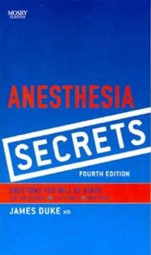 دانلود نسخه کامل کتاب Anesthesia Secrets, 4th Edition