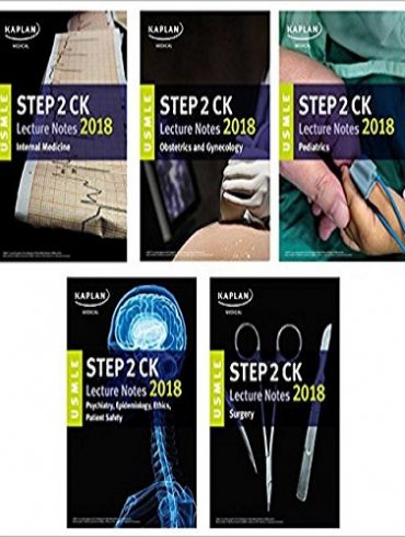 دانلود کتاب USMLE Step 2 CK Lecture Notes 2018: 5-Book Set (USMLE Prep) 1st Edition
