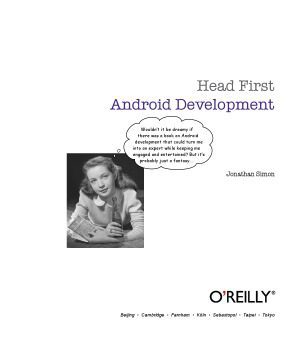 دانلود کتاب Head First Android Development (Early Release) – Head First Development Android (انتشار زودهنگام)