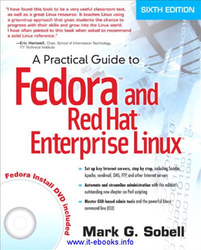 دانلود کتاب A Practical Guide to Fedora and Red Hat Enterprise Linux, 6th Edition – یک راهنمای عملی برای شرکت Fedora و Red Hat Enterprise Linux ، نسخه ششم