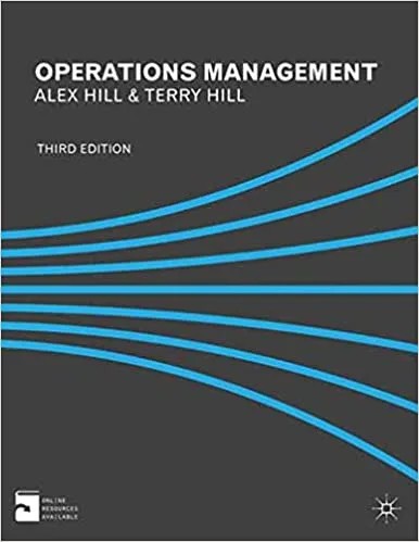 دانلود نسخه کامل کتاب Operations Management (3rd Edition) by Alex Hill – Orginal Pdf