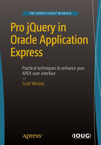دانلود کتاب Pro jQuery in Oracle Application Express – jQuery Pro در Oracle Application Express