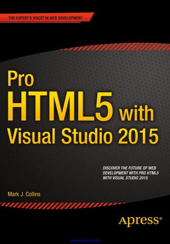 دانلود کتاب Pro HTML5 with Visual Studio 2015 – پرو HTML5 با ویژوال استودیو 2015