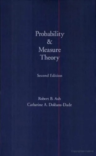 دانلود نسخه کامل کتاب Probability & Measure Theory, Second Edition