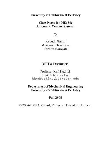 دانلود نسخه کامل کتاب Automatic Control Systems