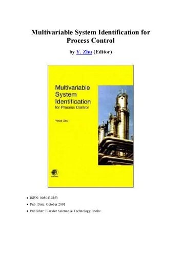 دانلود نسخه کامل کتاب Multivariable System Identification For Process Control