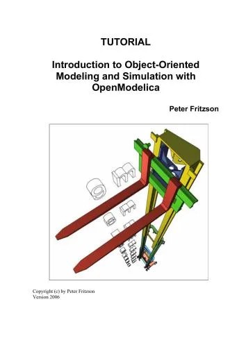 دانلود نسخه کامل کتاب Introduction to Object-Oriented Modeling and Simulation with OpenModelica