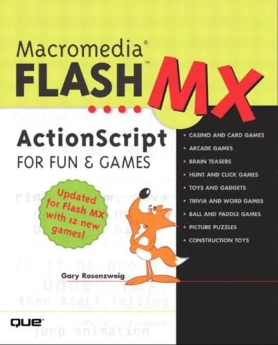 دانلود نسخه کامل کتاب Macromedia Flash MX ActionScript for Fun and Games