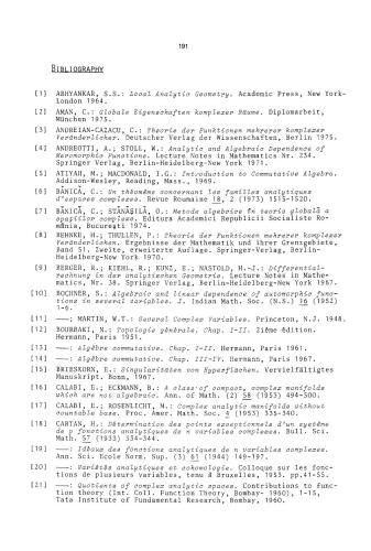 دانلود نسخه کامل کتاب Complex Analytic Geometry