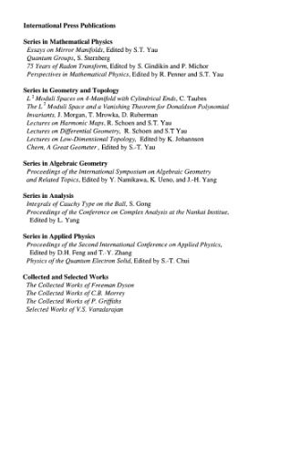 دانلود نسخه کامل کتاب Lectures on Low-Dimensional Topology (Monographs in Geometry & Topology)