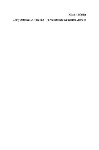 دانلود نسخه کامل کتاب Computational engineering: introduction to numerical methods