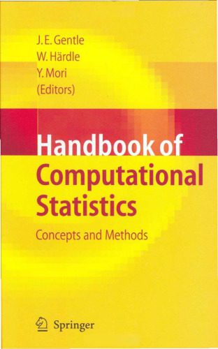 دانلود نسخه کامل کتاب Handbook of computational statistics: Concepts and methods