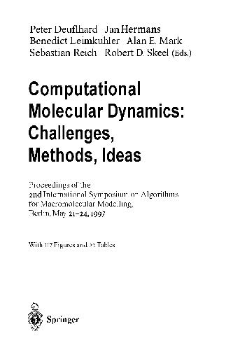 دانلود نسخه کامل کتاب Quantum Mechanics Computational molecular dynamics challenges methods ideas