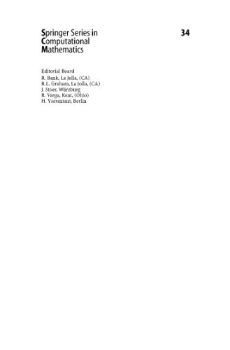 دانلود نسخه کامل کتاب Domain Decomposition Methods — Algorithms and Theory