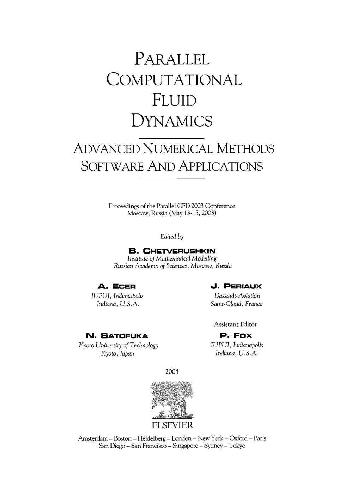 دانلود نسخه کامل کتاب Parallel Computational Fluid Dynamics 2003 Advanced Numerical Methods Software and Applications