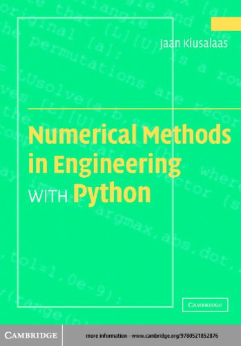 دانلود نسخه کامل کتاب Numerical Methods in Engineering with Python