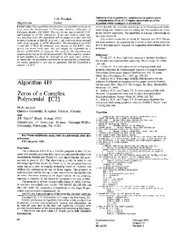 دانلود نسخه کامل کتاب Zeros of complex polynomials