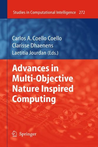 دانلود نسخه کامل کتاب Advances in Multi-Objective Nature Inspired Computing