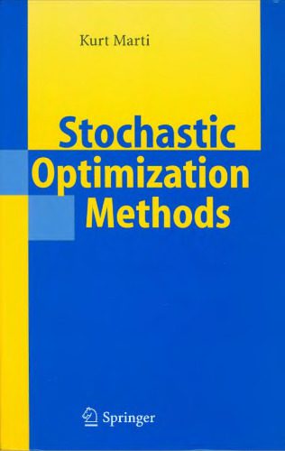 دانلود نسخه کامل کتاب Stochastic optimization methods
