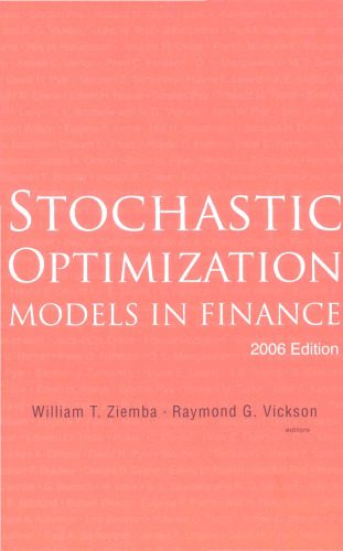 دانلود نسخه کامل کتاب Stochastic Optimization Models in Finance