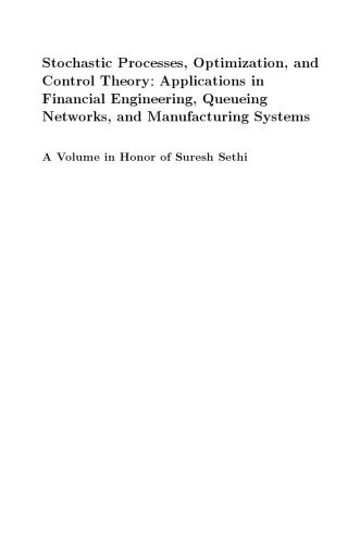 دانلود نسخه کامل کتاب Stochastic Processes, Optimization, and Control Theory
