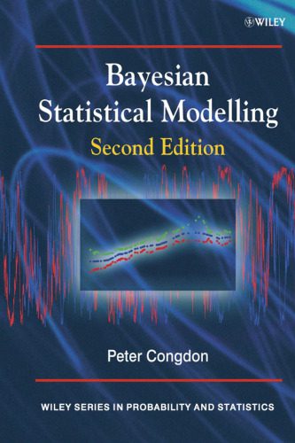 دانلود نسخه کامل کتاب Bayesian statistical modelling