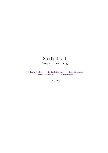 دانلود نسخه کامل کتاب Stochastik II 003
