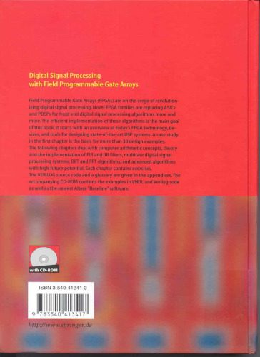 دانلود نسخه کامل کتاب Digital Signal Processing with FPGA