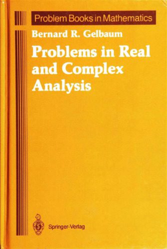 دانلود نسخه کامل کتاب Problems in real and complex analysis